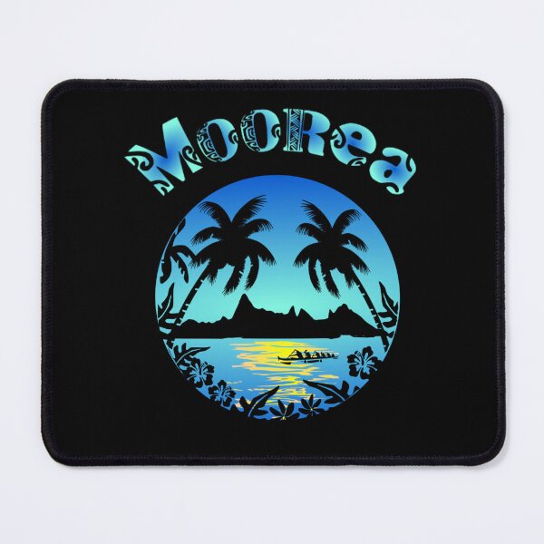 Item preview, MOOREA - (blue) designed and sold by Nesian-Tahiti.