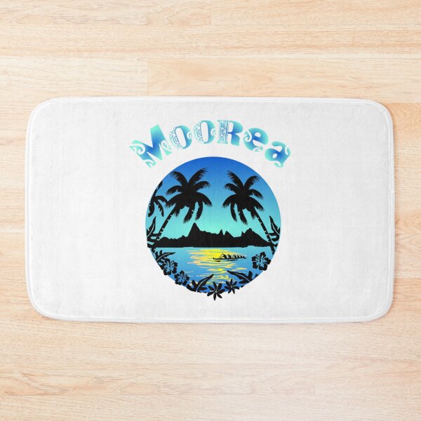 Item preview, MOOREA - (blue) designed and sold by Nesian-Tahiti.