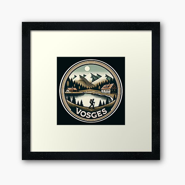Item preview, L'insigne Vosges France designed and sold by KrisSidDesigns.