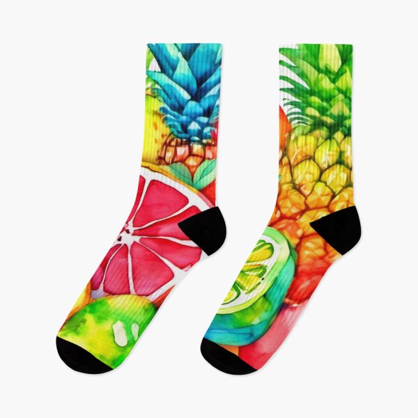 Item preview, Tropical Fruit Cartoon Art designed and sold by Health And Fitness Posts e-Store.