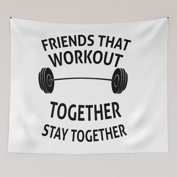 Item preview, Workout friends designed and sold by Vespertina Wonder.