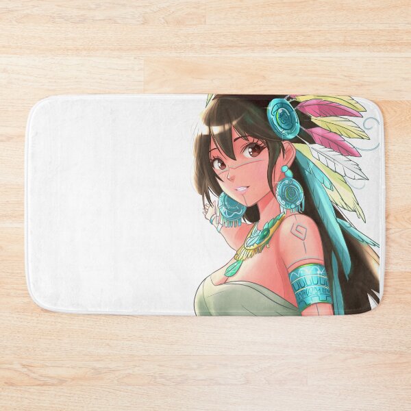 Item preview, Beautiful Pre-Columbian Anime Girl designed and sold by skedel88.