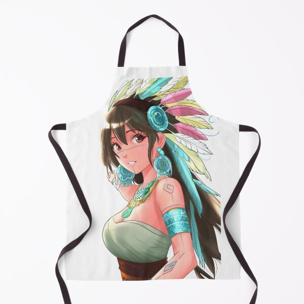 Item preview, Beautiful Pre-Columbian Anime Girl designed and sold by skedel88.