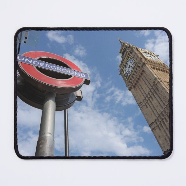 Aperçu de l'œuvre Big Ben Londres avec panneau souterrain créée et vendue par Revulet.