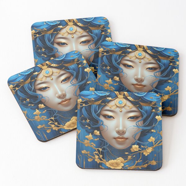 Item preview, Asian Goddess Portrait n°6 designed and sold by Grafik-Ai-Art.