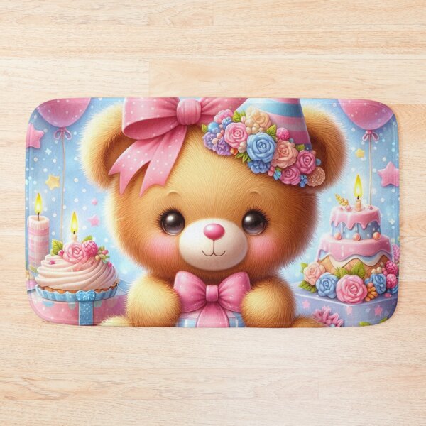 Item preview, Birthday Bear for Girls designed and sold by Simplybe1.