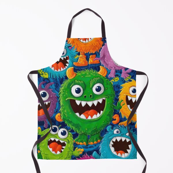 Item preview, Colorful Monster Party designed and sold by Serbin.