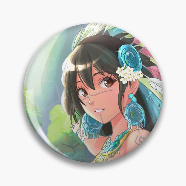 Item preview, cute pre-Columbian Anime Girl designed and sold by skedel88.