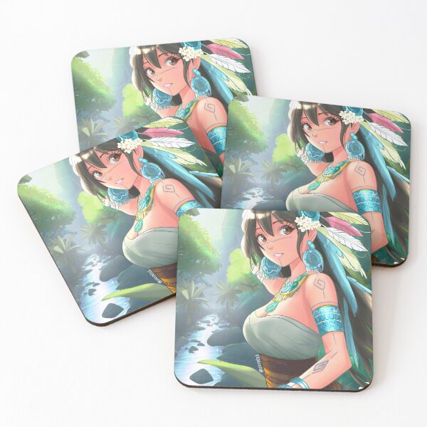 Item preview, cute pre-Columbian Anime Girl designed and sold by skedel88.