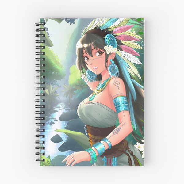 Item preview, cute pre-Columbian Anime Girl designed and sold by skedel88.