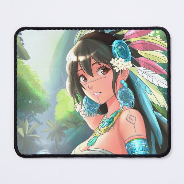 Item preview, cute pre-Columbian Anime Girl designed and sold by skedel88.