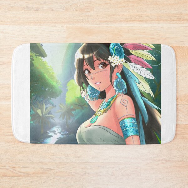 Item preview, cute pre-Columbian Anime Girl designed and sold by skedel88.