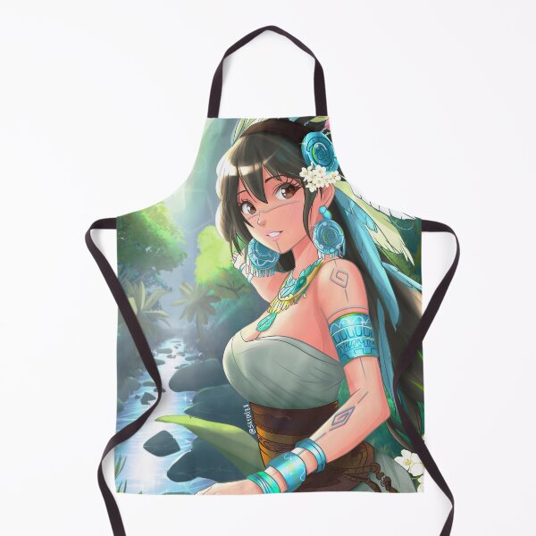 Item preview, cute pre-Columbian Anime Girl designed and sold by skedel88.