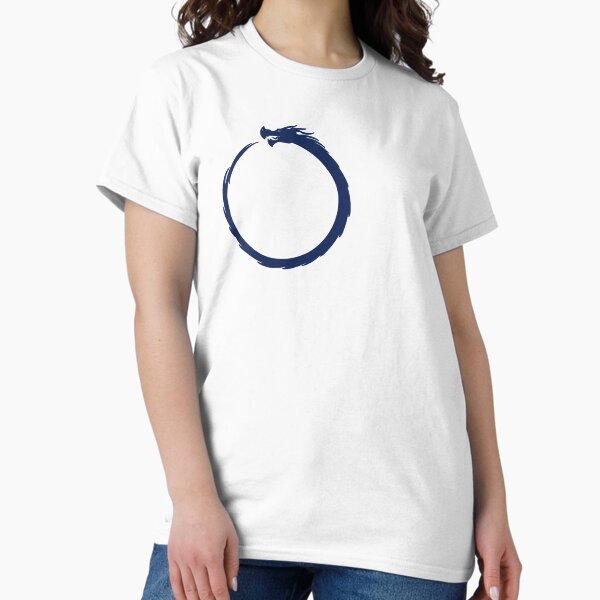 トップス ideaswam OUROBOROS LOGO MATRIX white M OUROBOROS LOGO TEE MATRIX White M（話題の行列 LOGO OUROBOROS