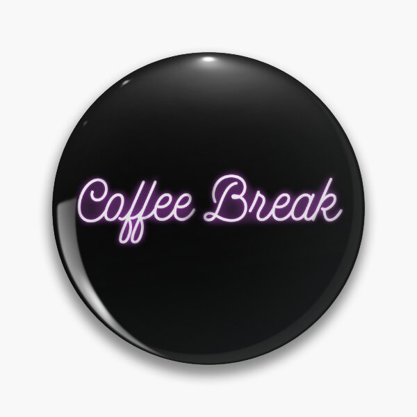 Item preview, Rosa Brillante Coffee Break Negro designed and sold by AestheticArtHub.