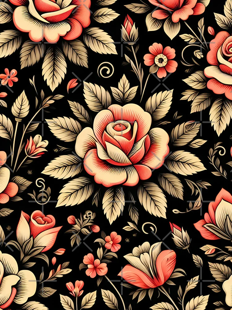 Thumbnail 4 of 4, Samsung Galaxy Phone Case, Red Roses Floral Pattern  designed and sold by GraphicsClub.