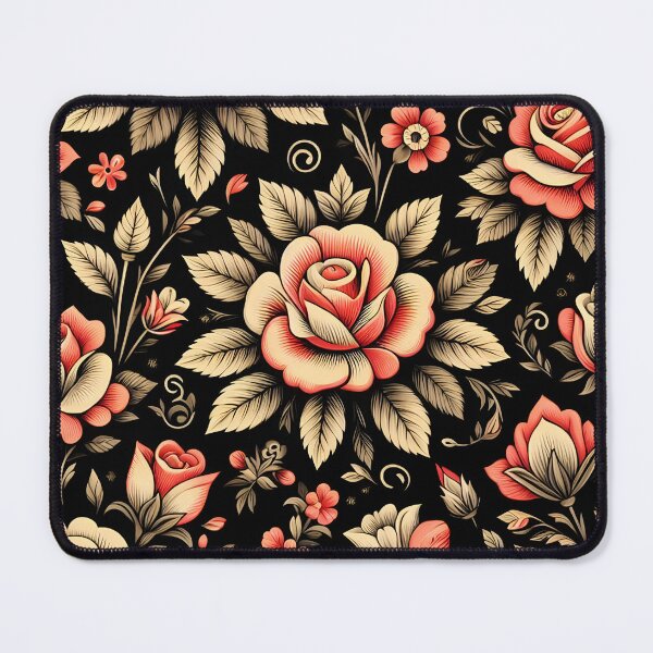 Item preview, Red Roses Floral Pattern designed and sold by GraphicsClub.