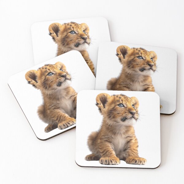 Item preview, Photorealistic Cute Tiger Cub designed and sold by HollywoodInked.