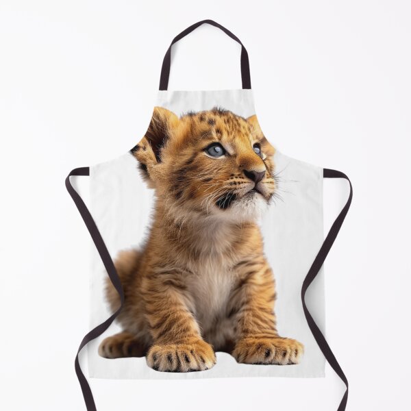Item preview, Photorealistic Cute Tiger Cub designed and sold by HollywoodInked.