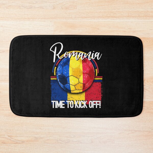 Item preview, Romania Football Time to Kick Off, Vintage Soccer designed and sold by orangeblue21.