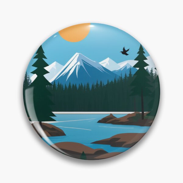 Item preview, Mountain nature designed and sold by Entropiverse.