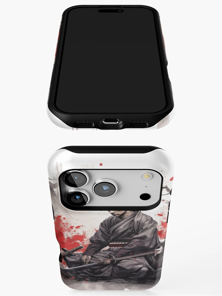 Thumbnail 3 of 4, iPhone Case, Samurai designed and sold by Rtymer.