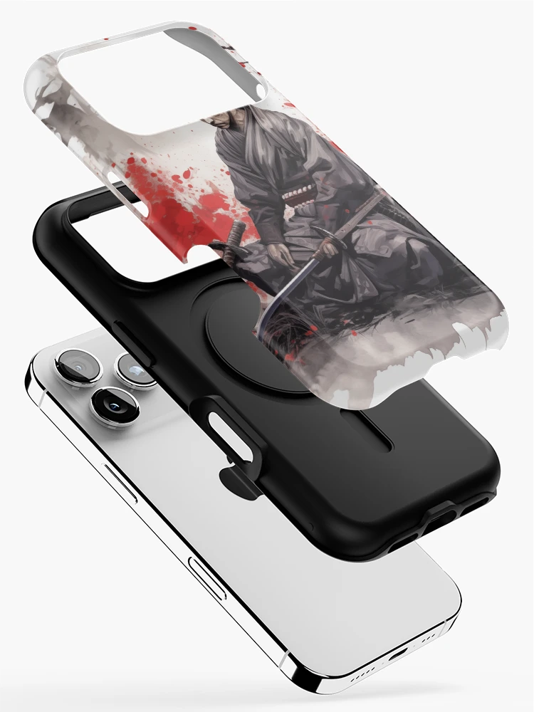 Thumbnail 2 of 4, iPhone Case, Samurai designed and sold by Rtymer.