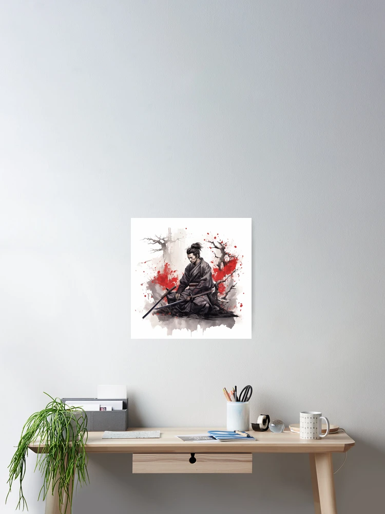 Thumbnail 2 of 3, Poster, Samurai designed and sold by Rtymer.