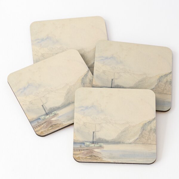 Item preview, Wallenstadt from Wesen, Switzerland by William Callow designed and sold by My Artprintz.
