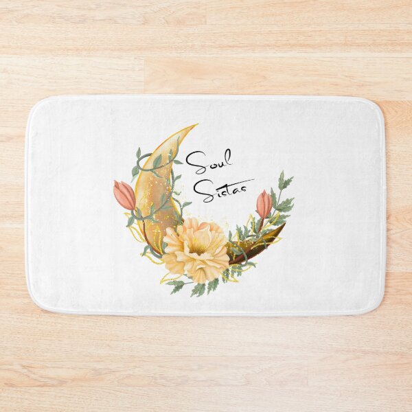 Item preview, Soul Sistas Boho Cresent Floral Moon designed and sold by WitchyGypsyCo.