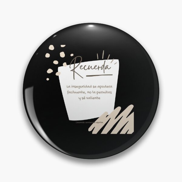 Item preview, motivational phrase that teaches you to be confident designed and sold by CConcienciaEscr.