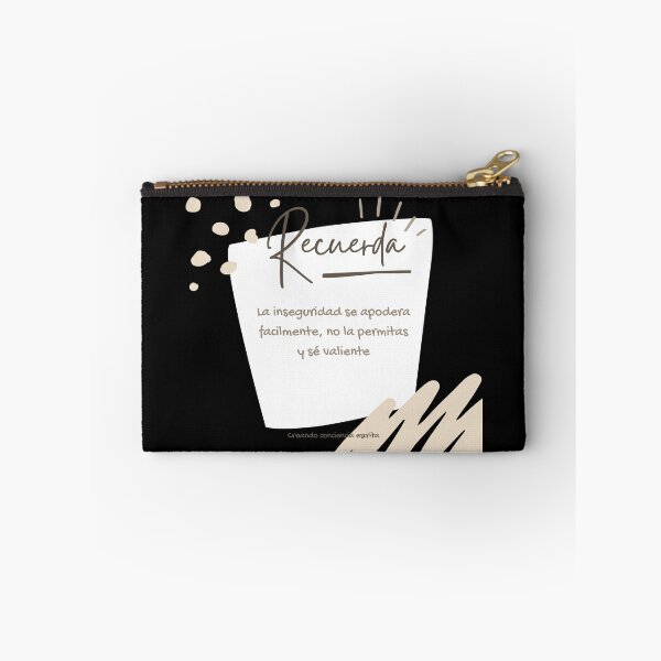 Item preview, motivational phrase that teaches you to be confident designed and sold by CConcienciaEscr.