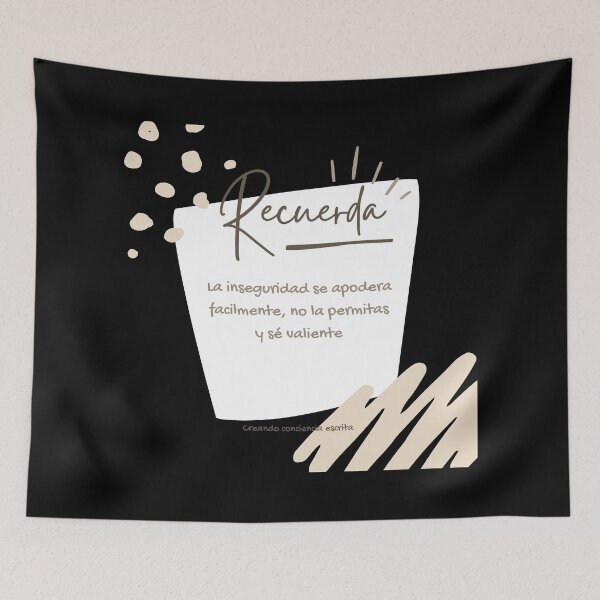 Item preview, motivational phrase that teaches you to be confident designed and sold by CConcienciaEscr.