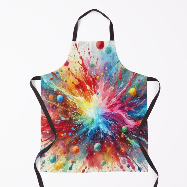 Item preview, Multi Coloured Paint Splat Water Colour designed and sold by C73Design.