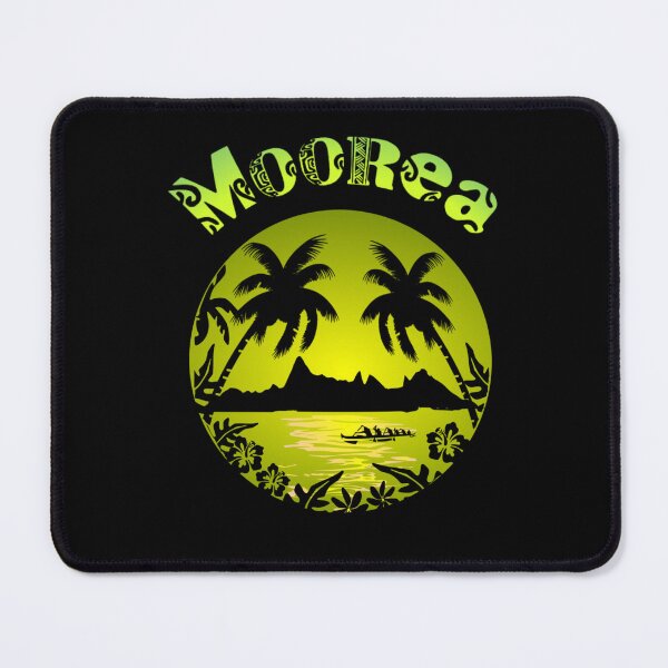 Item preview, MOOREA - (green) designed and sold by Nesian-Tahiti.