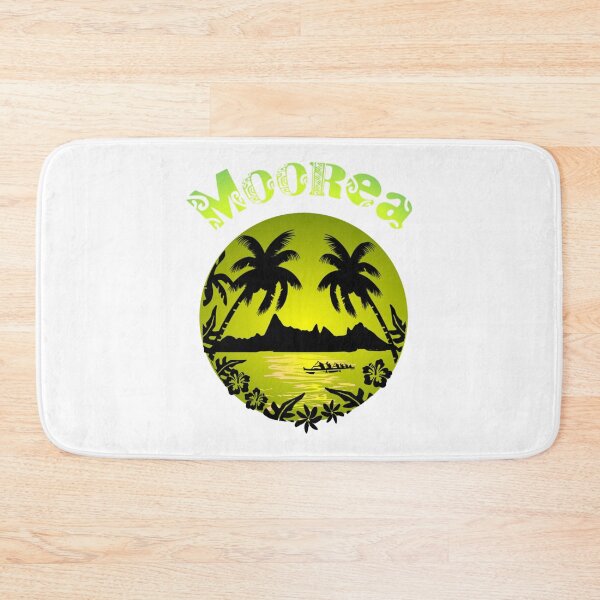Item preview, MOOREA - (green) designed and sold by Nesian-Tahiti.