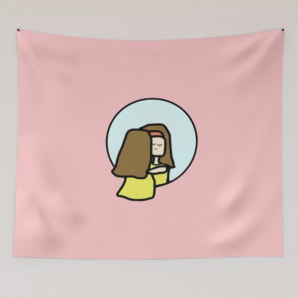 Item preview, Hug yourself in front of the mirror designed and sold by Kaewtaming.