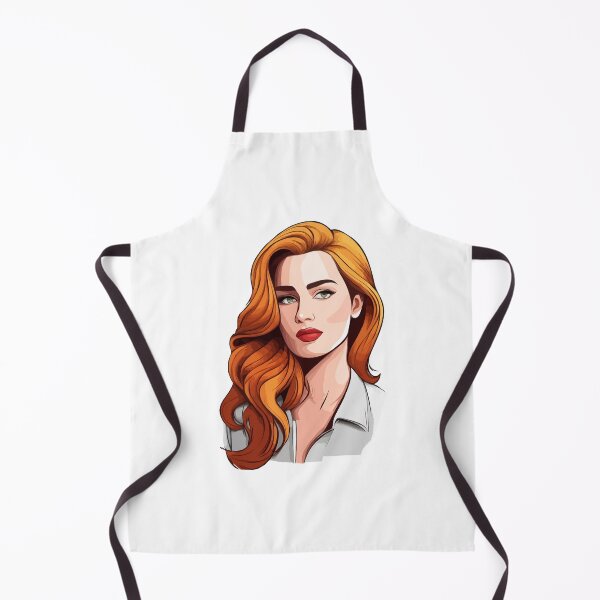 Item preview, Comic Book Redhead Woman Vector Art designed and sold by AestheticArtHub.
