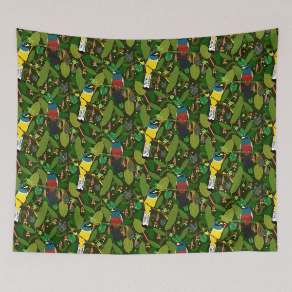Item preview, Trogon Birds in Paradise designed and sold by liveinpaper.