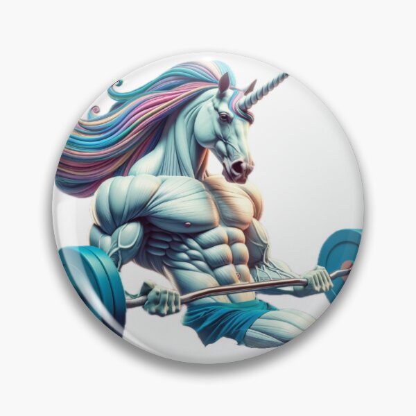 Item preview, Mythical Muscles Unicorn Swoll designed and sold by Aaron Makelky.