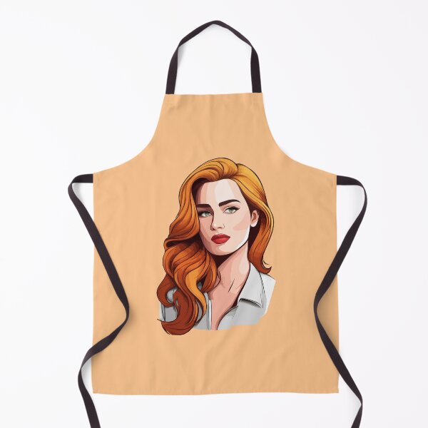 Item preview, Pop Art Red head Woman Retro Art designed and sold by AestheticArtHub.