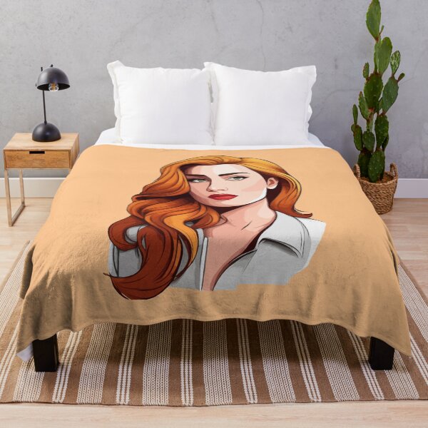 Item preview, Pop Art Red head Woman Retro Art designed and sold by AestheticArtHub.