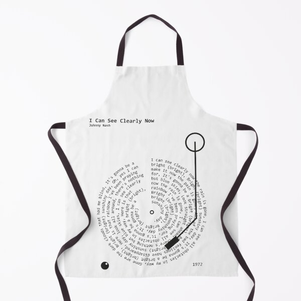 Item preview, I Can See Clearly Now Lyrics Poster designed and sold by MancBusyBee.