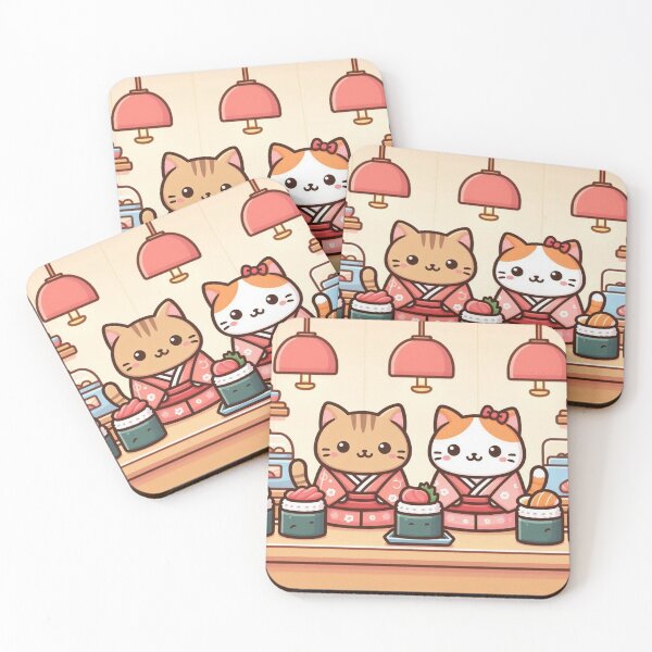 Item preview, Kit Cat Sushi 1 designed and sold by ClearNight.