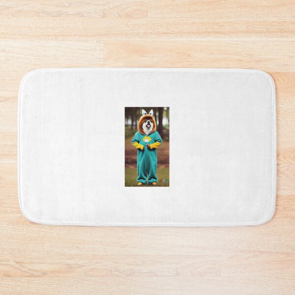 Item preview, Happy Dog in a Funny Costume #4 designed and sold by fabfunnyanimals.