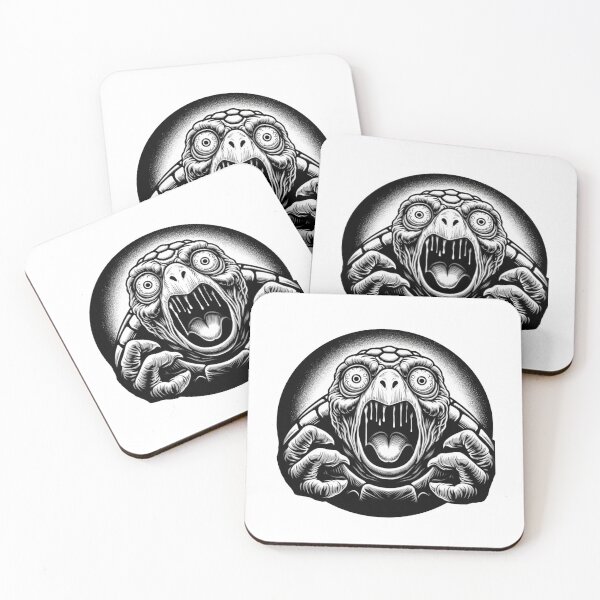 Item preview, "Horror-Stricken Turtle in Existential Dread" designed and sold by Grimmethy.