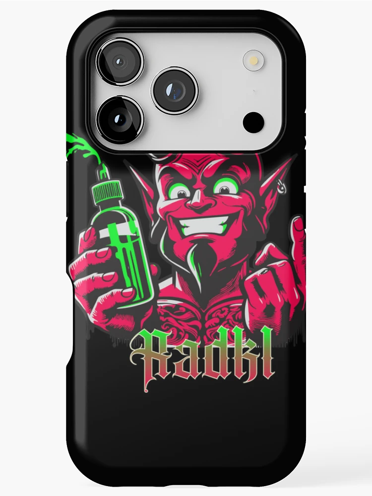 Thumbnail 1 of 4, iPhone Case, Demon designed and sold by RADKL.