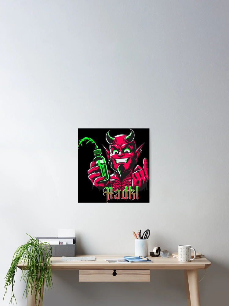 Thumbnail 2 of 3, Poster, Demon designed and sold by RADKL.