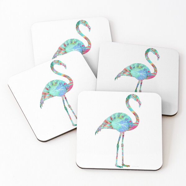 Item preview, Pure Enchantment Flamingo Art designed and sold by Sharon Cummings Art.