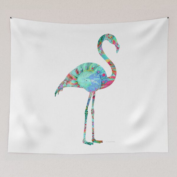 Item preview, Pure Enchantment Flamingo Art designed and sold by Sharon Cummings Art.
